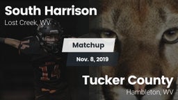 Matchup: South Harrison High  vs. Tucker County  2019