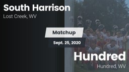 Matchup: South Harrison High  vs. Hundred   2020