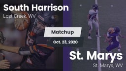 Matchup: South Harrison High  vs. St. Marys  2020