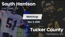 Matchup: South Harrison High  vs. Tucker County  2020