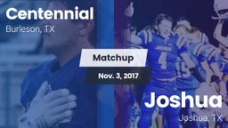Matchup: Centennial High vs. Joshua  2017