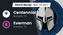 Recap: Centennial  vs. Everman  2017