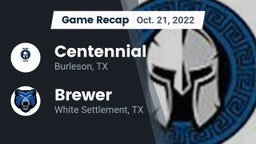 Recap: Centennial  vs. Brewer  2022