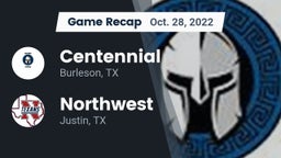 Recap: Centennial  vs. Northwest  2022
