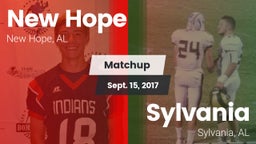 Matchup: New Hope  vs. Sylvania  2017