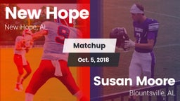 Matchup: New Hope  vs. Susan Moore  2018