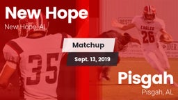 Matchup: New Hope  vs. Pisgah  2019