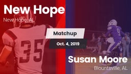 Matchup: New Hope  vs. Susan Moore  2019