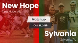 Matchup: New Hope  vs. Sylvania  2019