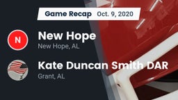 Recap: New Hope  vs. Kate Duncan Smith DAR  2020