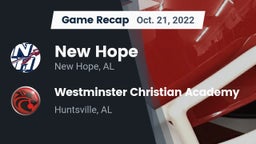 Recap: New Hope  vs. Westminster Christian Academy 2022