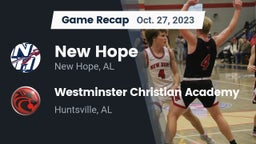 Recap: New Hope  vs. Westminster Christian Academy 2023