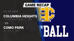 Recap: Columbia Heights  vs. Como Park  2016