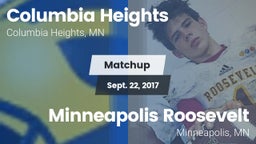 Matchup: Columbia Heights vs. Minneapolis Roosevelt  2017