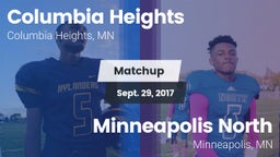 Matchup: Columbia Heights vs. Minneapolis North  2017