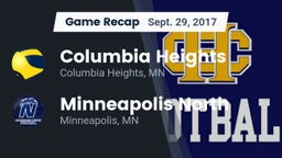 Recap: Columbia Heights  vs. Minneapolis North  2017