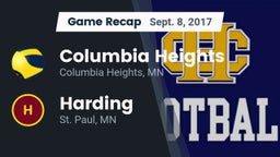 Recap: Columbia Heights  vs. Harding  2017