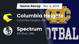 Recap: Columbia Heights  vs. Spectrum  2019