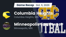 Recap: Columbia Heights  vs. Minneapolis Southwest  2020