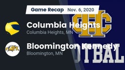 Recap: Columbia Heights  vs. Bloomington Kennedy  2020