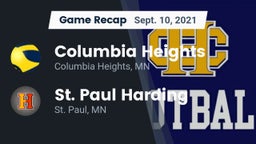 Recap: Columbia Heights  vs. St. Paul Harding  2021