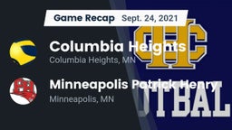 Recap: Columbia Heights  vs. Minneapolis Patrick Henry  2021