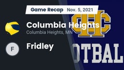 Recap: Columbia Heights  vs. Fridley 2021