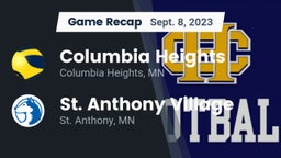 Recap: Columbia Heights  vs. St. Anthony Village  2023