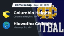 Recap: Columbia Heights  vs. Hiawatha Collegiate  2023