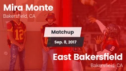 Matchup: Mira Monte High vs. East Bakersfield  2017