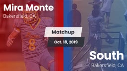 Matchup: Mira Monte High vs. South  2019