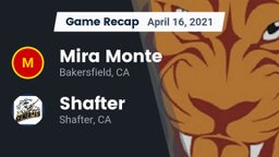 Recap: Mira Monte  vs. Shafter  2021
