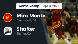 Recap: Mira Monte  vs. Shafter  2021