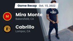 Recap: Mira Monte  vs. Cabrillo  2022