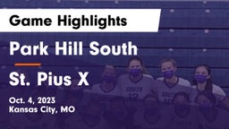 Park Hill South  vs St. Pius X  Game Highlights - Oct. 4, 2023
