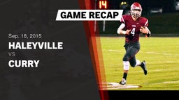 Recap: Haleyville  vs. Curry  2015