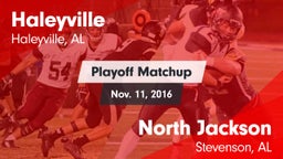 Matchup: Haleyville High vs. North Jackson  2016