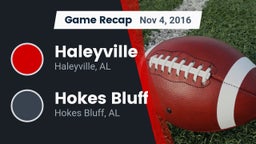 Recap: Haleyville  vs. Hokes Bluff  2016