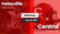 Matchup: Haleyville High vs. Central  2018