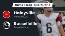 Recap: Haleyville  vs. Russellville  2018