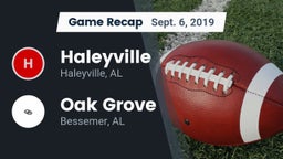 Recap: Haleyville  vs. Oak Grove  2019