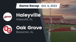 Recap: Haleyville  vs. Oak Grove  2023