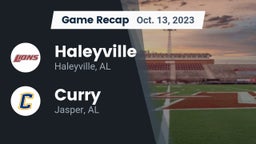 Recap: Haleyville  vs. Curry  2023