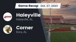 Recap: Haleyville  vs. Corner  2023