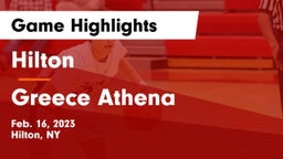 Hilton  vs Greece Athena  Game Highlights - Feb. 16, 2023