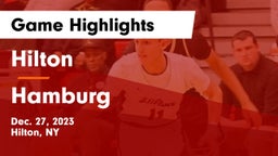 Hilton  vs Hamburg  Game Highlights - Dec. 27, 2023