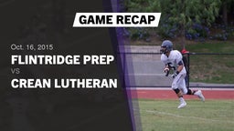 Recap: Flintridge Prep  vs. Crean Lutheran 2015