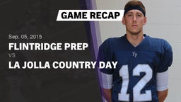 Recap: Flintridge Prep  vs. La Jolla Country Day 2015