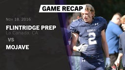 Recap: Flintridge Prep  vs. Mojave 2016