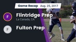 Recap: Flintridge Prep  vs. Fulton Prep 2017